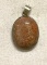 Sterling Silver Pendant with Gemstone