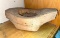 Uncompleted Boat Carving by Makah Indian