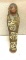 One of the Rarest Forms of Shabti - Date from the Middle Kingdom 2040 to 1752 BC it is Rare to Find