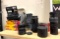 Vintage Polaroid Camera, Lens and Accessories