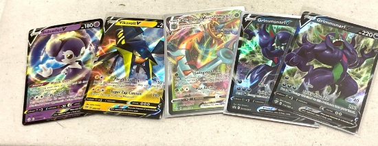 Lot of 5 Pokemon Cards
