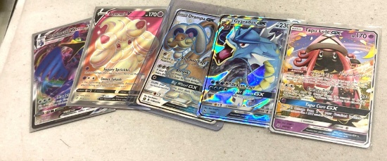 Lot of 5 Pokemon Cards