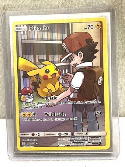 Pikachu Holo Pokemon Card