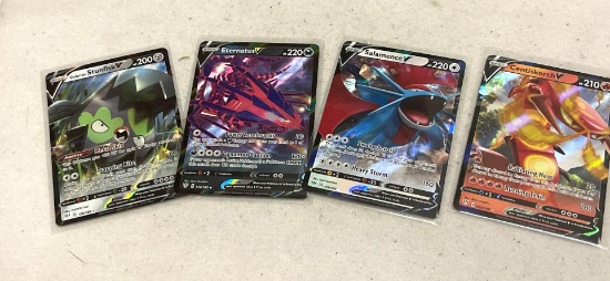 Lot of 4 Pokemon Cards