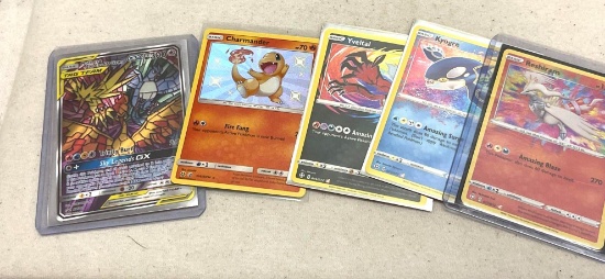 Lot of 5 Pokemon Cards