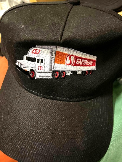 5 New Old Stock Safeway Trucking Snapback Hats