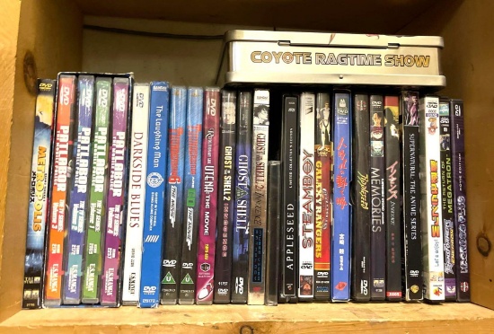Large Lot of Anime DVD's