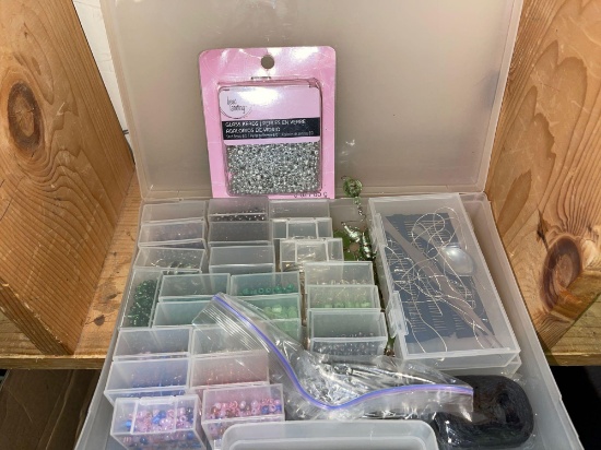 Lot of Jewelry Making Supplies