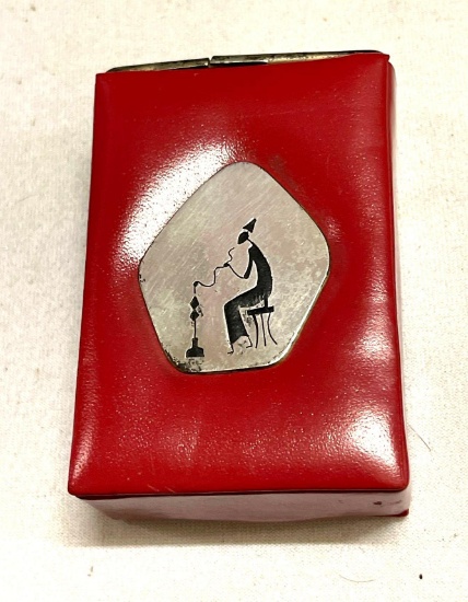 Vintage Sterling Silver Cigarette Case