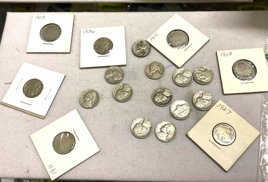 Vintage Nickel Coin Lot