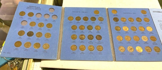 Canadian Small Cent Collection 1920 to date