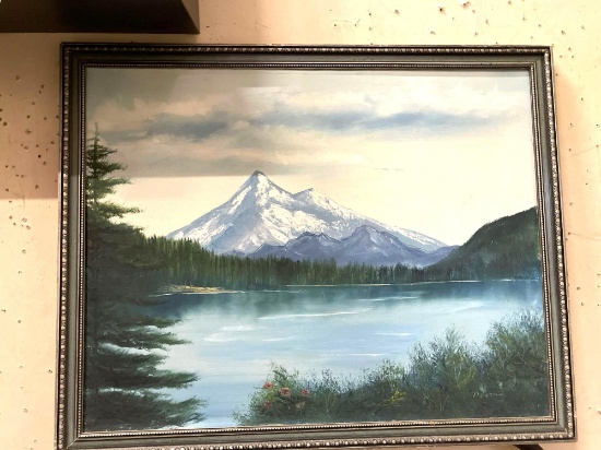 Beautiful Mountain Painting 30" x 23"