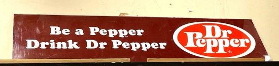About 4ft long Vintage Dr Pepper Sign