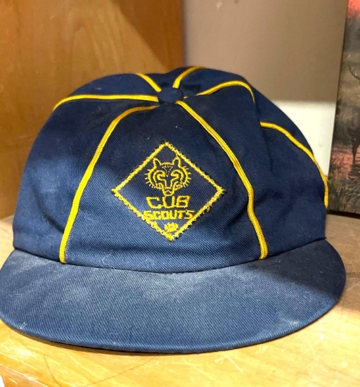Vintage Cub Scout Cap Size 6 3/4