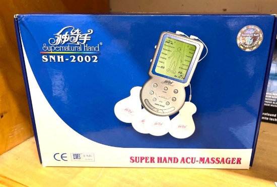 Super Hand Acu Massager NIB