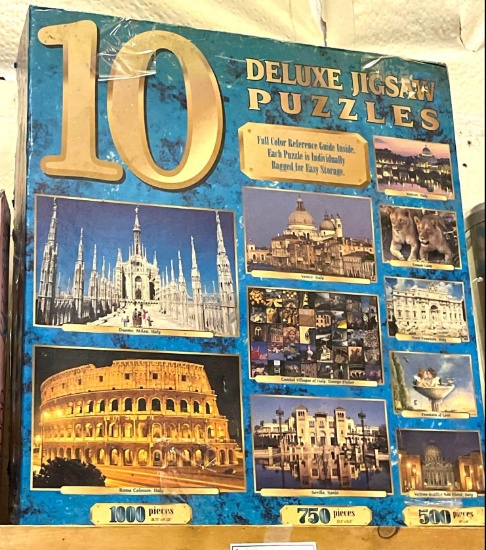 10 Deluxe Puzzles