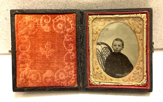 Civil war Era Daguerro Type Photo of Child
