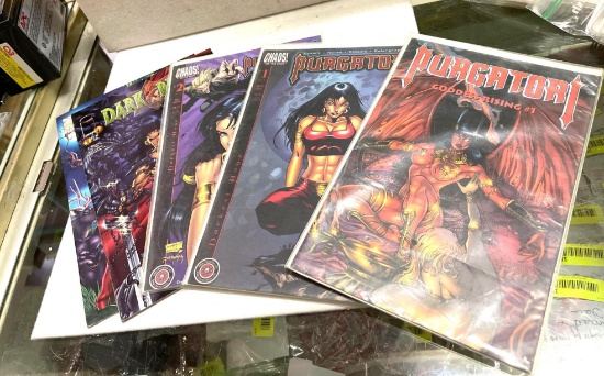 Purgatori and More Comics- Including 1 with COA