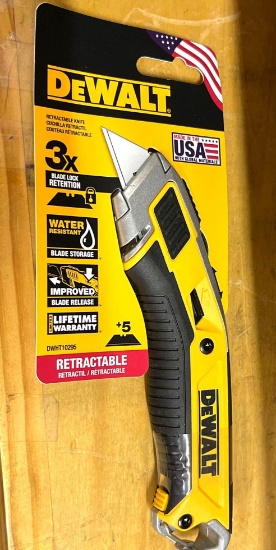 New Dewalt Retractable Knife