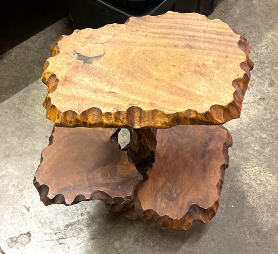 Handmade 3 Tiered Table
