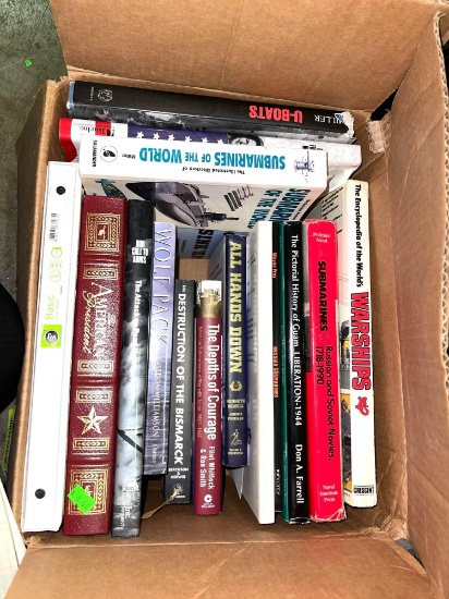 Lot of Ship Books