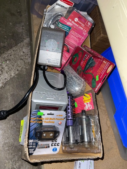 Garage Supplies- Extension Cords, Light Bulbs etc
