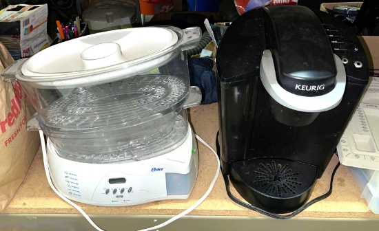Keurig and Oster and Food Steamer