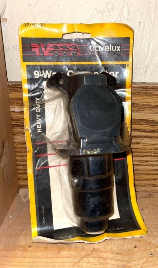 New Travelux 9 Way Connector, Trailer to Vehicle