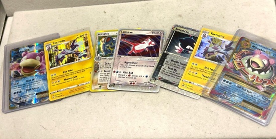 Lot of 7 Pokemon Cards