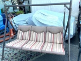 Yard Swing With Cushions