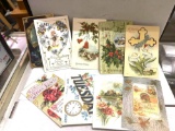 Lot of10 Vintage Hundred Year Old and Post Cards