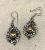 Morganite Earrings 1.7