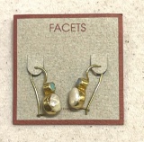 Mother of Pearl Hook earrings