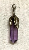 Sterling Silver Amethyst Pendant