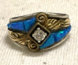 Sterling silver Opal Ring