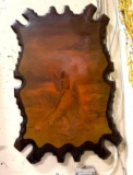 Vintage Fantasy Art on Wood