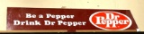 About 4ft long Vintage Dr Pepper Sign