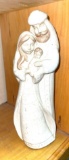 Ceramic Joseph, Maary and Baby Jesus
