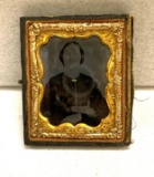 Daguerreo Type photo Woman from Civil War Era