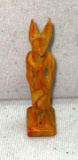 Small Amulet of the Jackel God Adiubis There Were Many Jackel Gods Oating From the Pre Dynasty Era