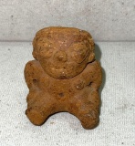 Scarce Pre Columbian Deity Pottery About 3000 Years Old