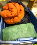 Camping lot- Sleeping Bad, Stove, Rain Gear etc