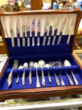 1950's Oneida Tudor Plate Flatware Set