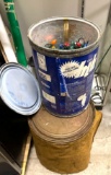 2 Barrels of Vintage Christmas Lights