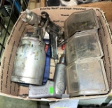 Shop tools, Paint Sprayer, Air Drill etc