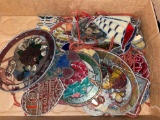 Large Lot of Small Stained Glass Art