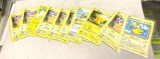 10 Pokemon cards