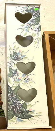 Heart Painted Cabinet