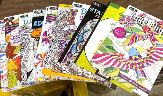 Lot of Unused Coloring Books