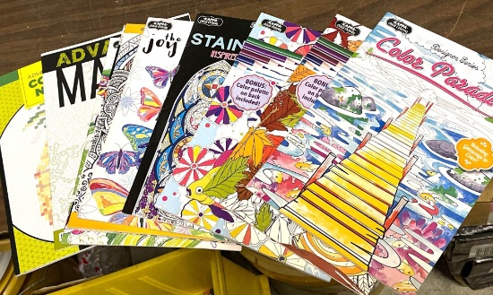 Lot of Unused Coloring Books